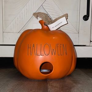 Rae Dunn HALLOWEEN pumpkin birdhouse